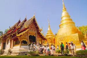 Tuk Tuk Tales: Exploring Chiang Mai's Old Town & Market | Half Day Private Tour