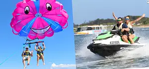 Parasailing + Jet Ski Safari For 2 | Choice of Duration