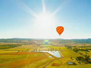 Hot Air Balloon & Vineyard Breakfast + FREE Whale Watch Cruise | Gold Coast